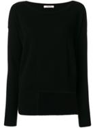 Dorothee Schumacher Asymmetric Hem Jumper - Black
