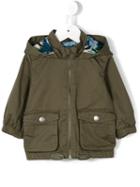 Stella Mccartney Kids - Army Hooded Jacket - Kids - Cotton - 9 Mth, Green
