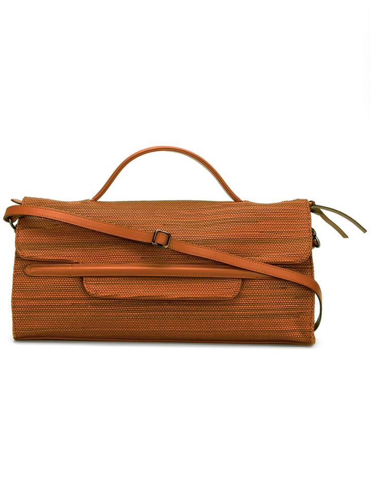 Zanellato Woven Shoulder Bag - Yellow & Orange