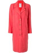 Chanel Pre-owned Single-breasted Blazer Dress - Pink