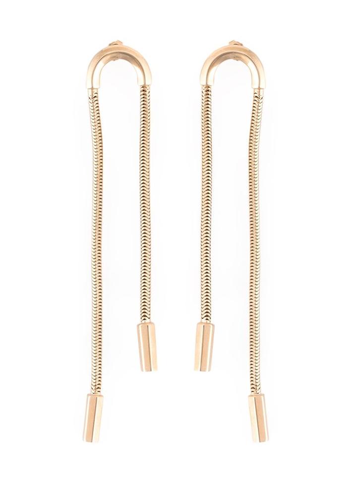 Lara Bohinc 'schumacher' Double Earrings, Women's, Metallic