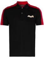 Alexander Mcqueen Amcq Embr Logo Polo Blk - Black