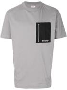 Palm Angels Pocket Detail T-shirt - Grey