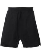 11 By Boris Bidjan Saberi Track Shorts, Men's, Size: Medium, Black, Cotton