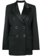 Seen Classic Double-breasted Blazer - Black