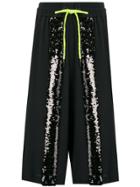 Iceberg Sequin Embroidered Bermuda Shorts - Black