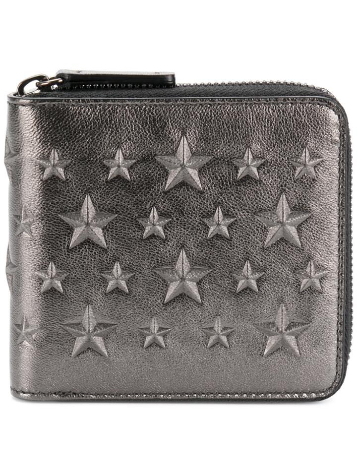 Jimmy Choo Lawrence Wallet - Metallic