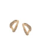 Astley Clarke 14kt Yellow Gold Vela Diamond Stud Earrings