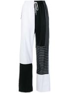Mm6 Maison Margiela Stripe Detail Trousers - Multicolour