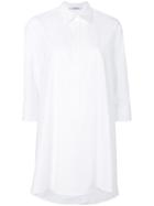Neil Barrett - A-lined Shirt - Women - Cotton - S, White, Cotton