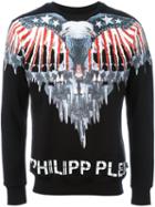 Philipp Plein 'de Land' Sweatshirt, Men's, Size: Small, Black, Cotton/polyester