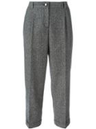 Dolce & Gabbana Tweed Cropped Trousers