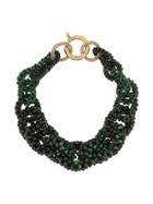 Rosantica Interlock Necklace - Green