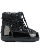 Chiara Ferragni Glitter Moon Boot - Black