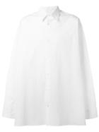 Raf Simons Oversized Shirt, Men's, Size: 50, White, Cotton/spandex/elastane