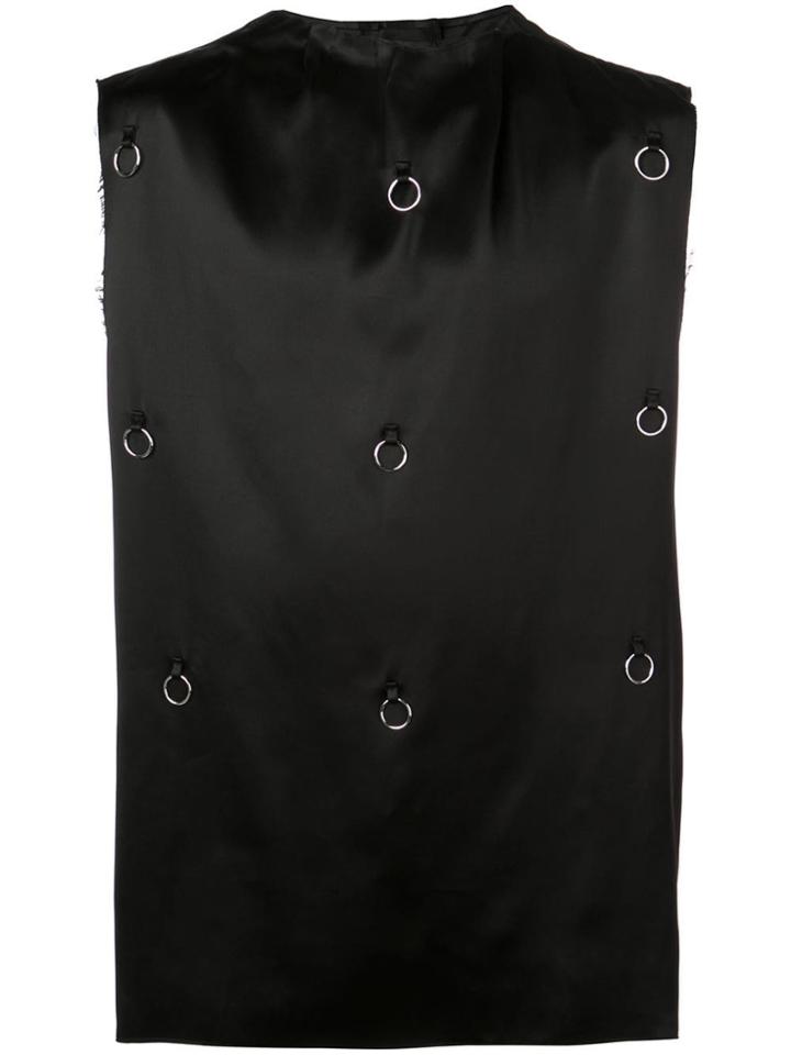 Raf Simons Hoop Tank Top - Black