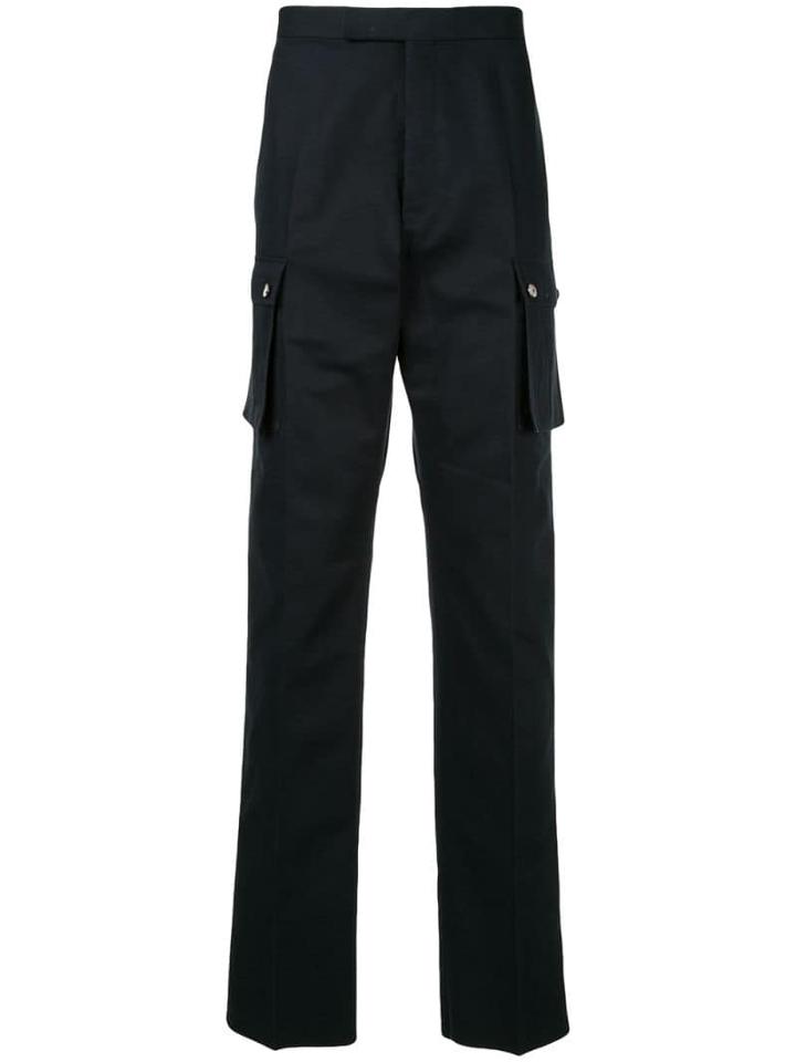 Thom Browne Norfolk Straight-leg Trousers - Blue