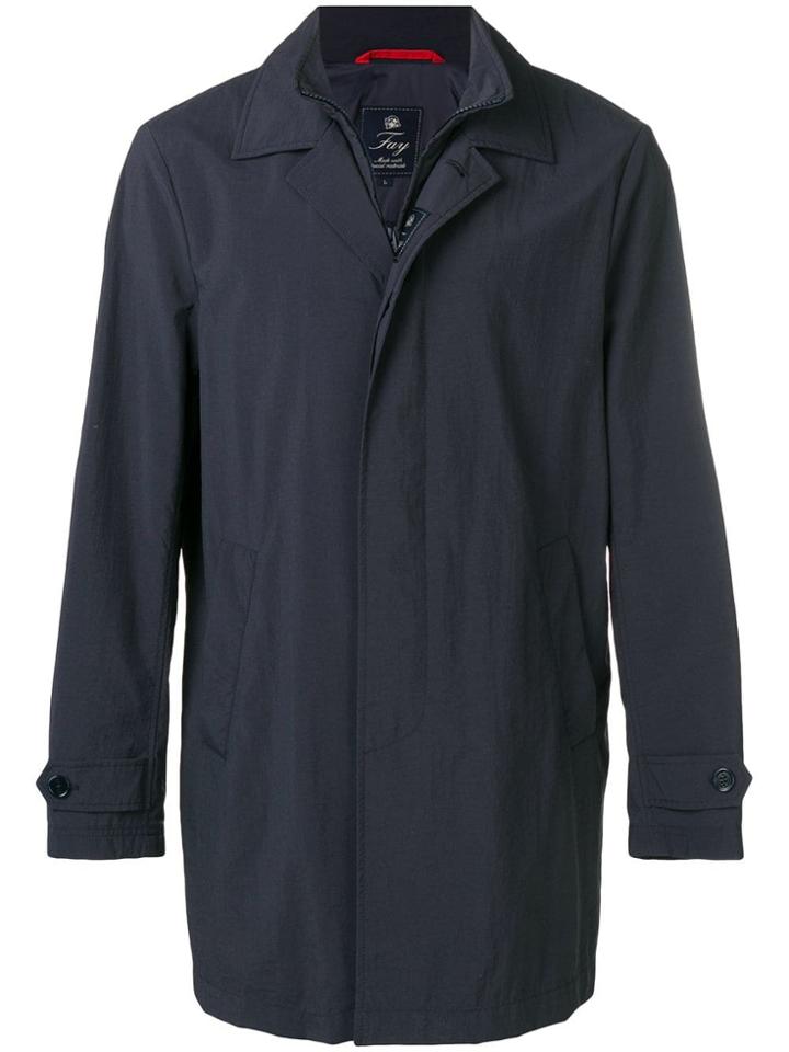 Fay Mid-length Lightweight Jacket - Blue