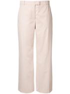 Agnona Flared Trousers - Nude & Neutrals