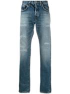 Edwin Straight Leg Denim Jeans - Blue