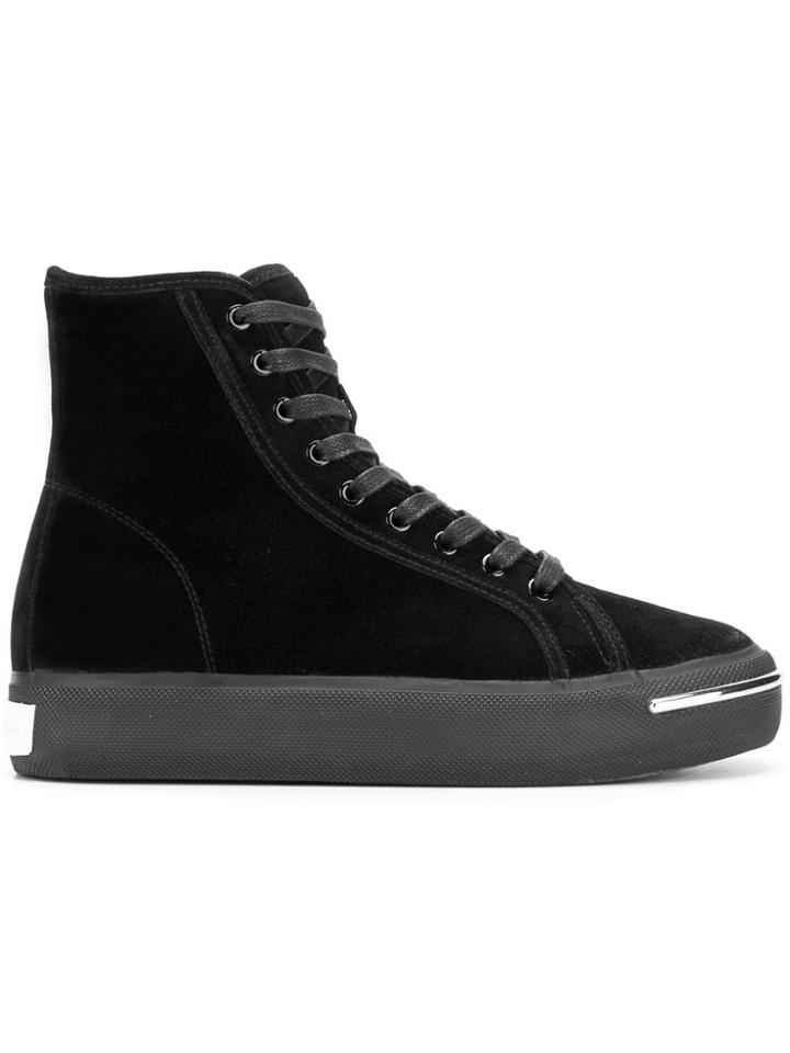 Alexander Wang Pia Hi Top Sneakers - Black