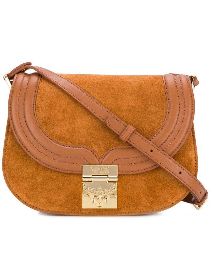 Mcm Trisha Shoulder Bag - Brown