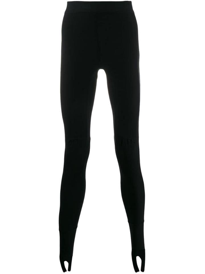 Ambush High Waisted Performance Leggings - Black