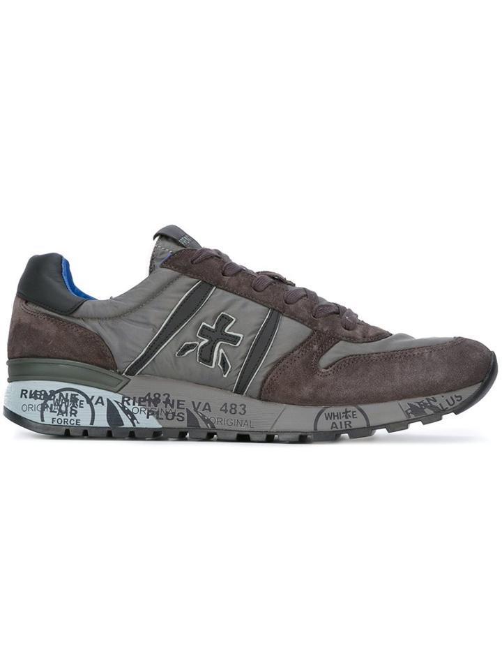 Premiata White 'lander 1661' Sneakers