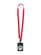 Alexander Mcqueen Printed Wrist Strap Card Holder - Black