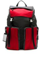 Fpm - Fabbrica Pelletterie Milano Double Buckle Backpack - Grey