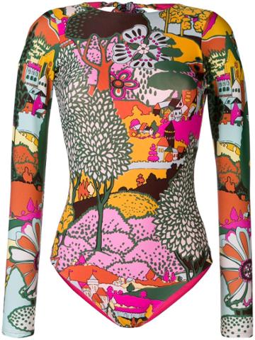 La Doublej Surf Suit - Green