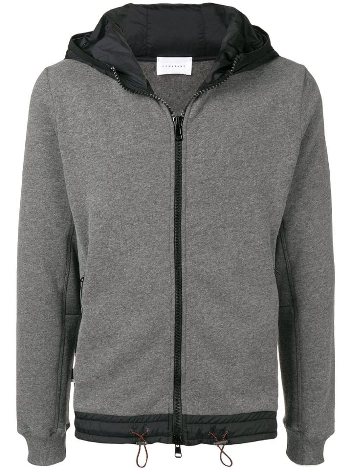 Low Brand Zip Hoodie - Grey