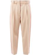 Peter Pilotto Contrasting Stripe Trousers - Nude & Neutrals