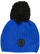 Kenzo Kids 'annie' Bobble Beanie, Toddler Girl's, Size: 3 Yrs, Blue