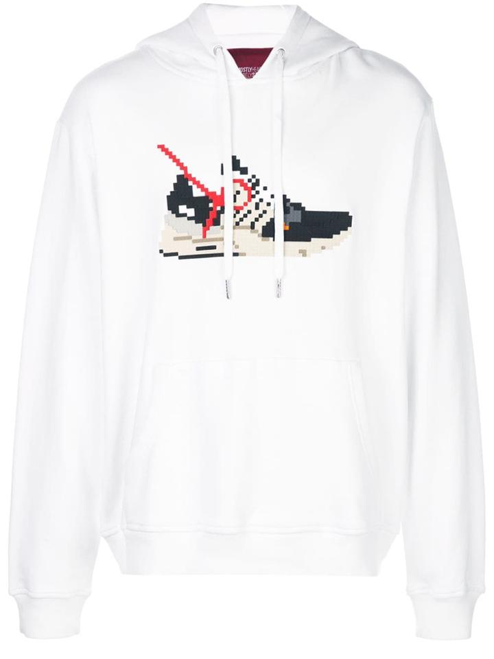Mostly Heard Rarely Seen 8-bit Virgil 1 Hoodie - White