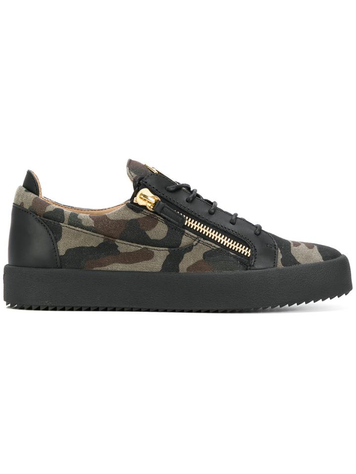 Giuseppe Zanotti Design Frankie Low-top Sneakers - Green
