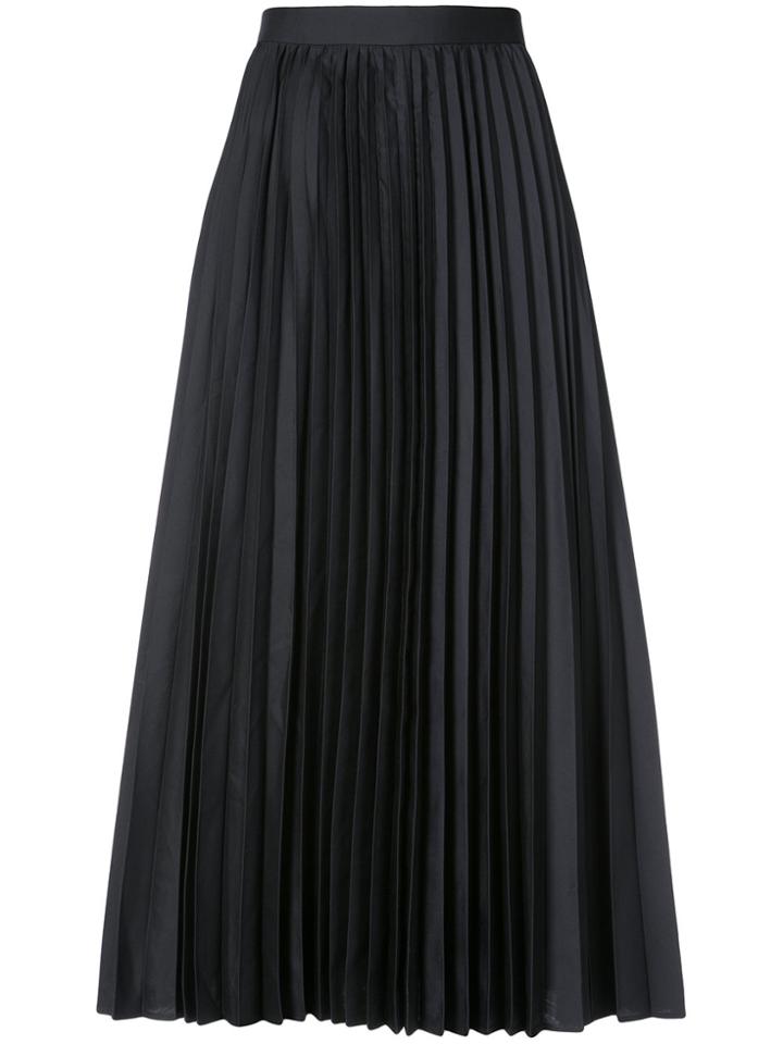 Enföld Midi Pleated Skirt - Blue