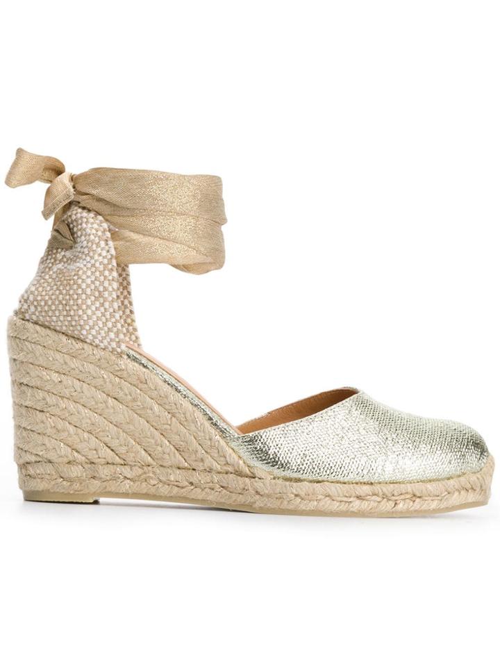 Castañer Carina Espadrilles - Gold
