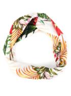 Lygia E Nanny Kids Printed Headband, Girl's, White