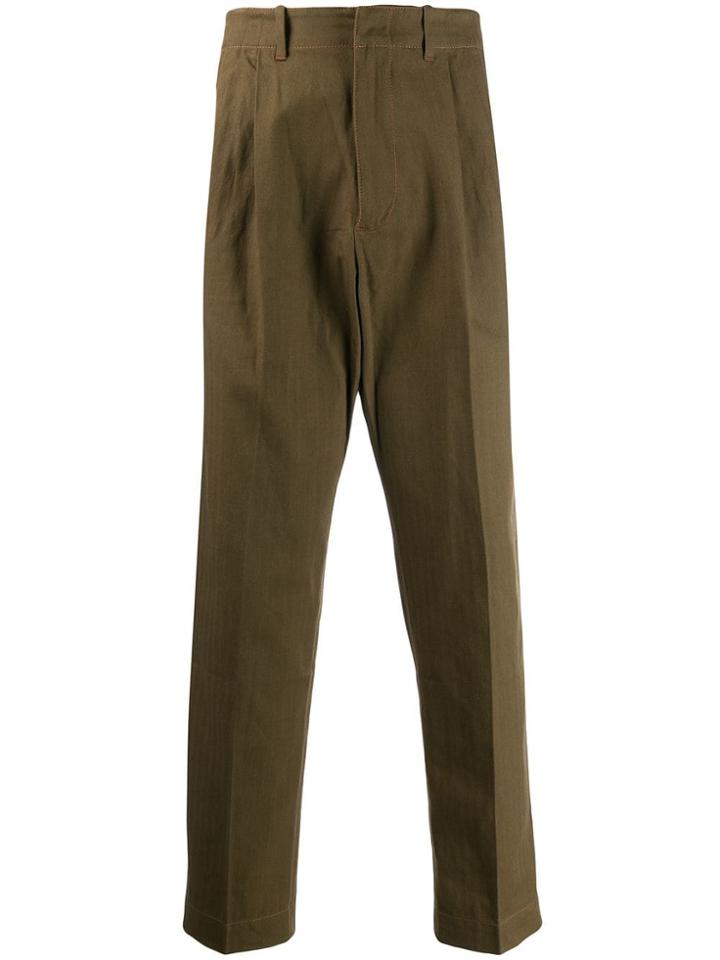 Qasimi Classic Chinos - Green