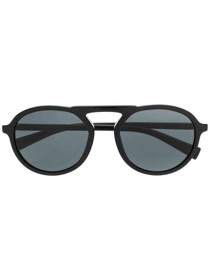 Dolce & Gabbana Eyewear Aviator Shaped Sunglasses - Black