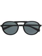 Dolce & Gabbana Eyewear Aviator Shaped Sunglasses - Black