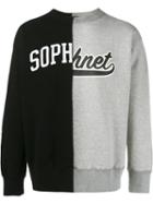 Sophnet. Slip Logo Sweatshirt, Men's, Size: Small, Grey, Cotton