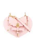 Niels Peeraer Heart Turn-lock Handbag - Pink & Purple
