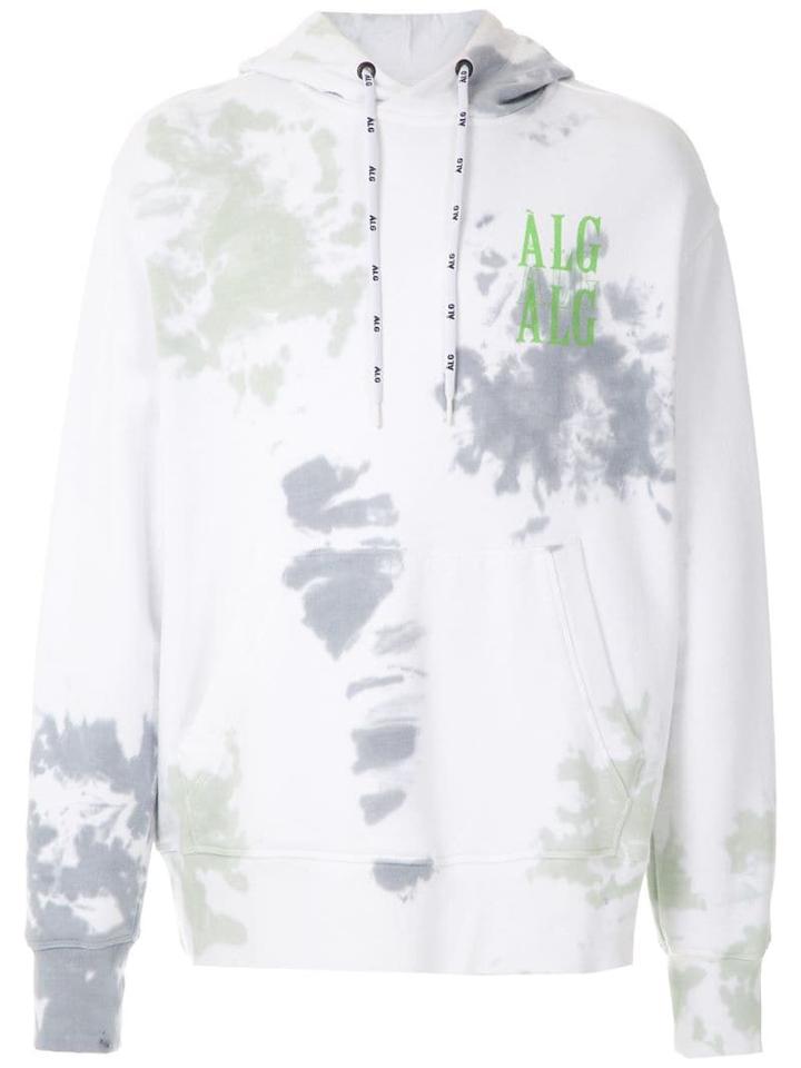 Àlg Contrast Print Hoodie - Multicolour