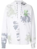 Àlg Contrast Print Hoodie - Multicolour