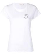 Rag & Bone Stitched Heart T-shirt - White