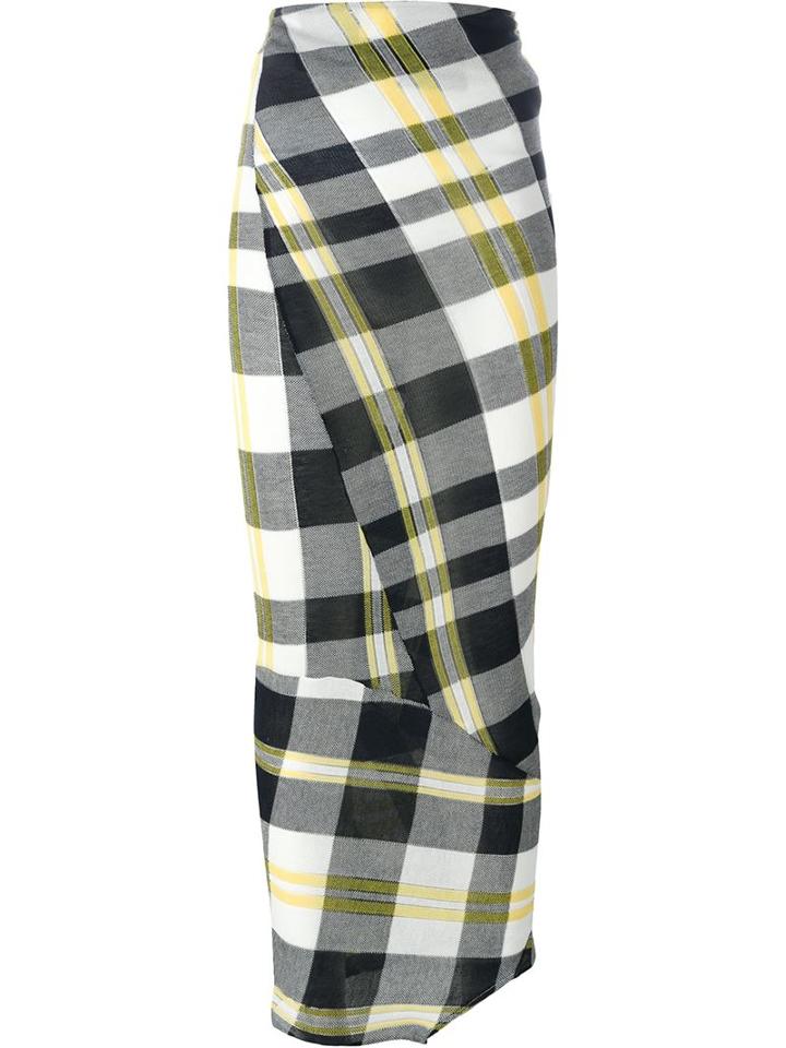 Stella Mccartney 'solid Check' Skirt