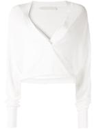 Dion Lee Interlocks Double Knitted Top - White