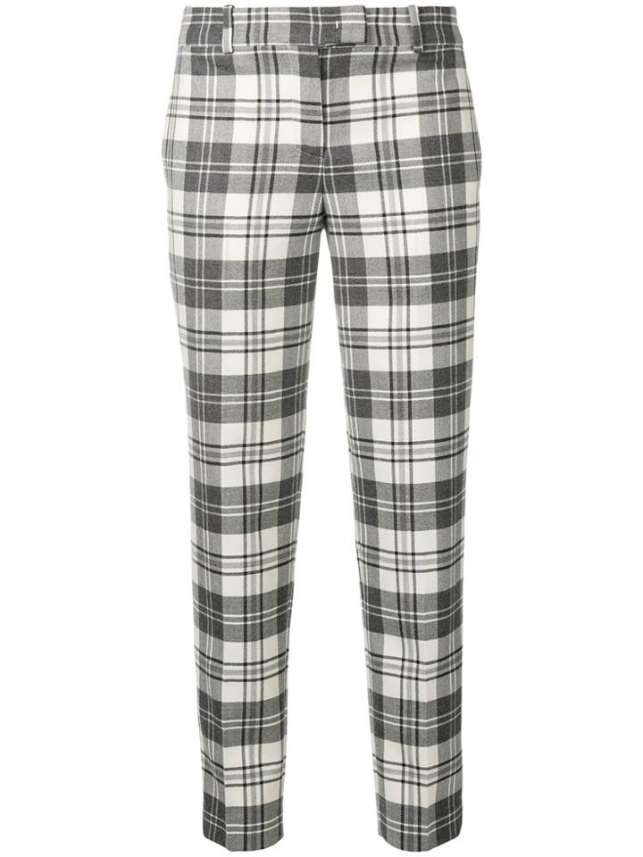 Ermanno Scervino Checked Cropped Trousers - Unavailable